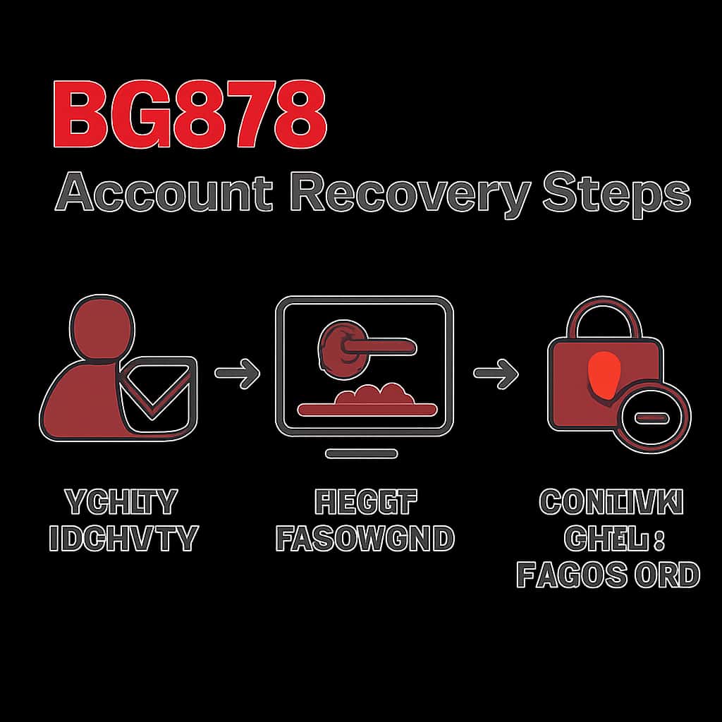 Diagram illustrating BG678 Account Recovery process.
