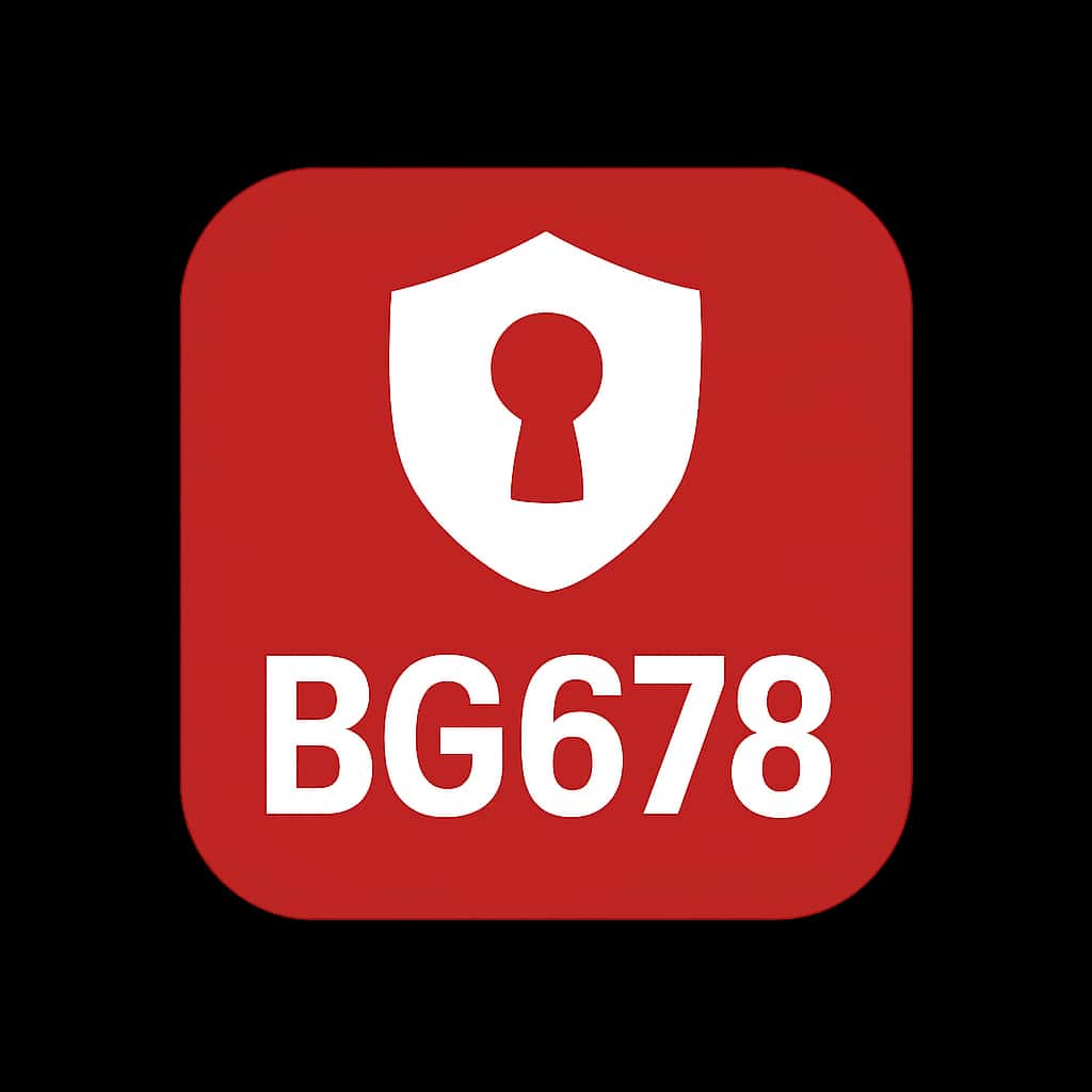 Badge representing BG678 Advanced Security Features emphasizing security.