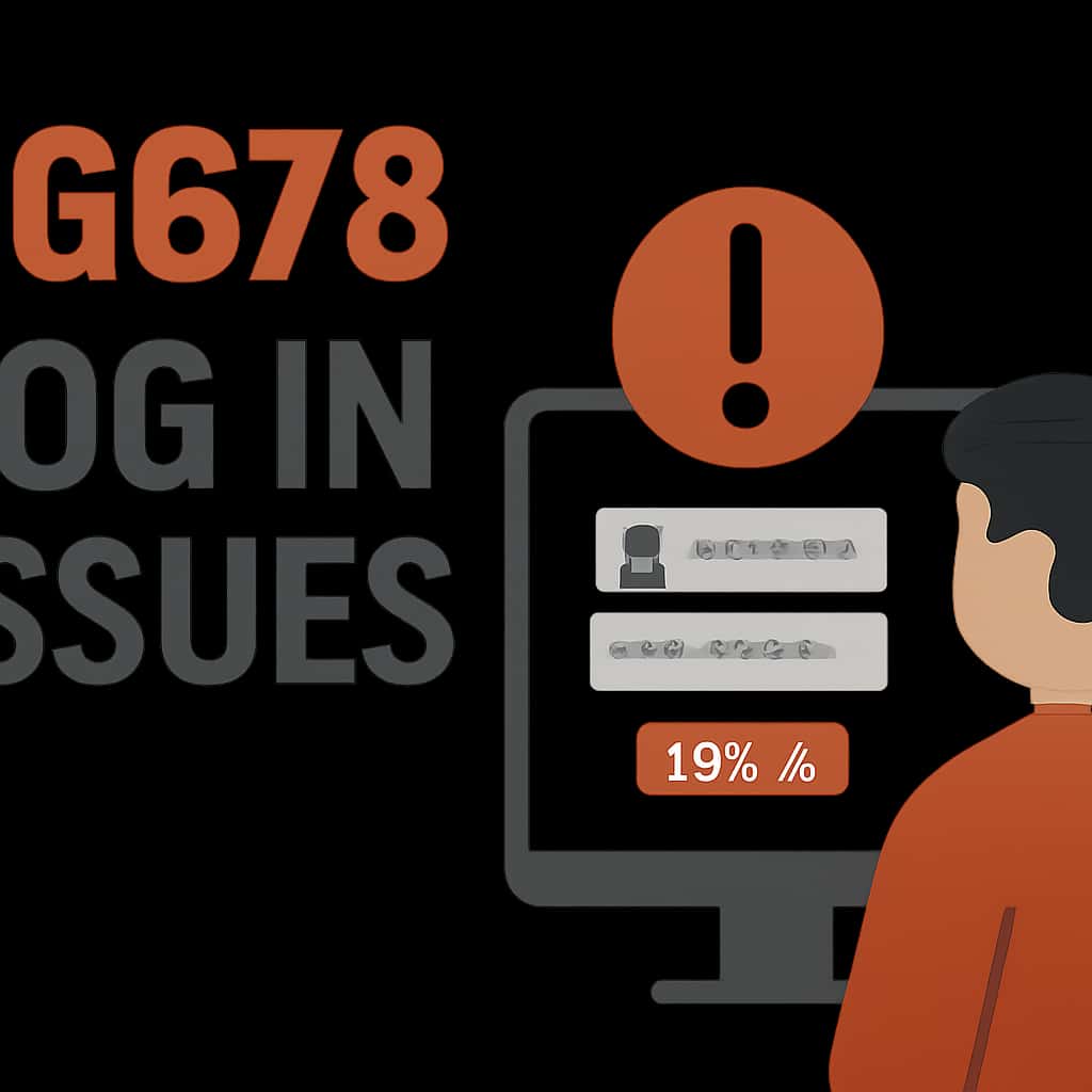 An educational diagram about BG678 log in issues.