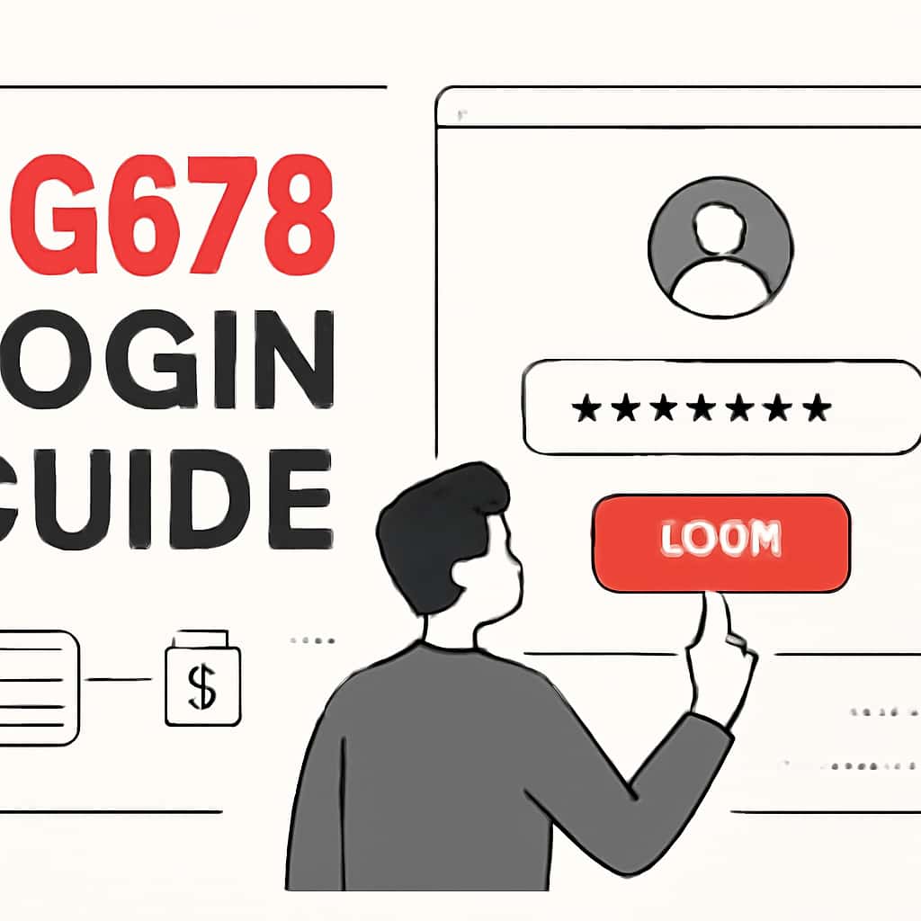An educational diagram about the BG678 Login Guide procedures.