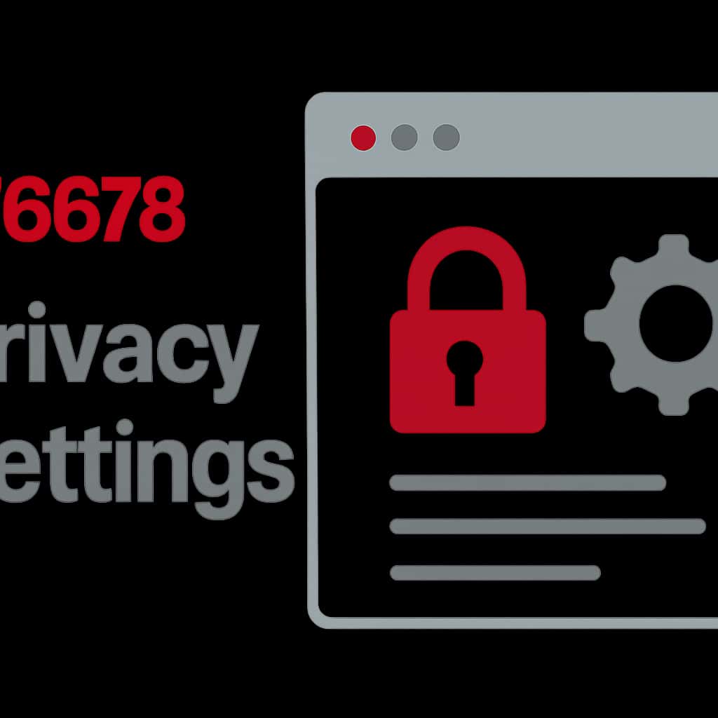 An educational illustration about the features of BG678 Privacy Settings.
