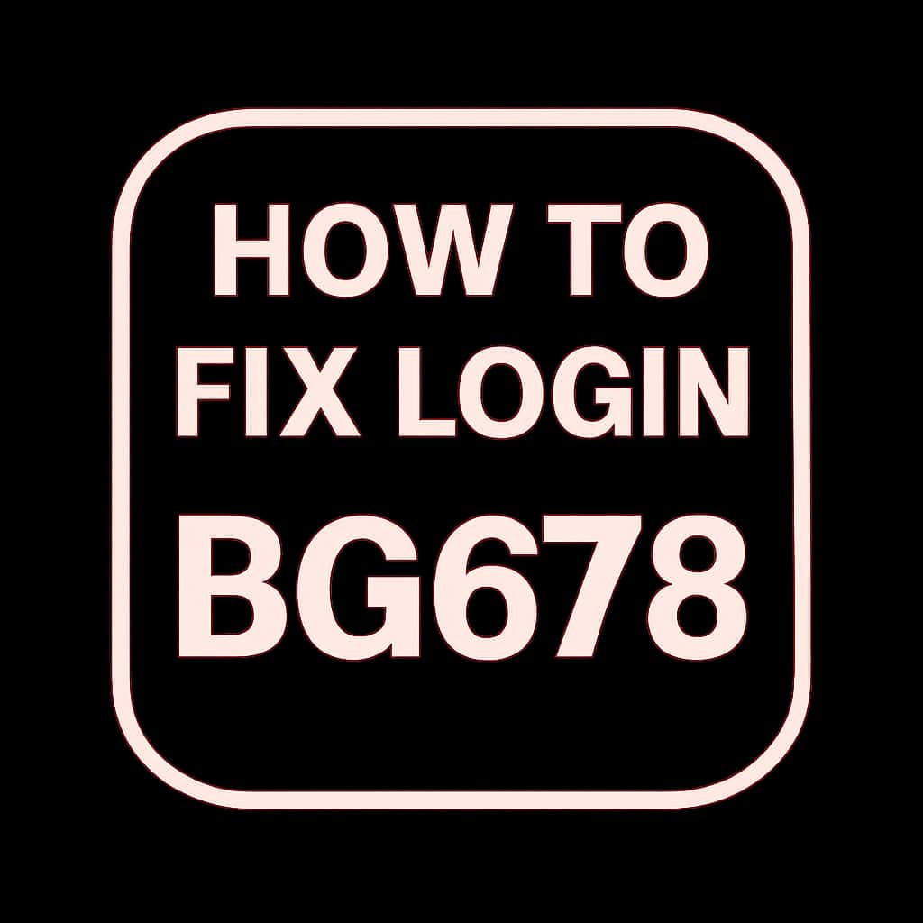 Icon representing BG678 login support.